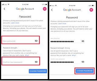 How To Change Gmail Password